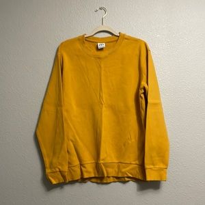 Yellow Zara crewneck